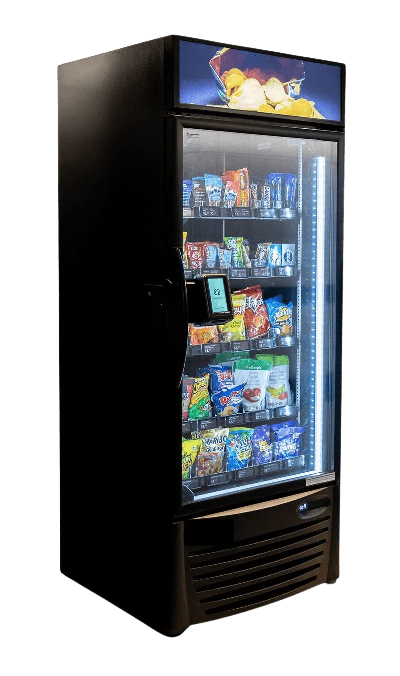 NanoMart.AI AI-powered vending machine with advanced camera technology