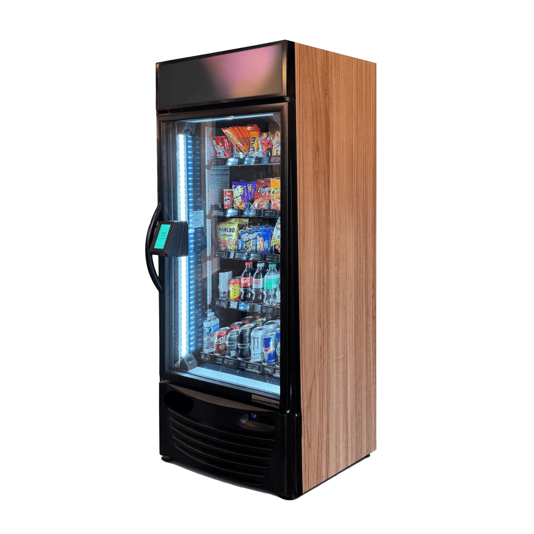 NanoMart.AI zero-cost vending machine with AI recognition